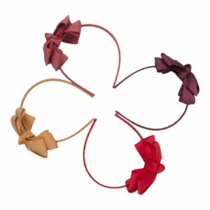 ALEXIS - Hårbøjle m/Dobbelt Sløjfe - Grosgrain - AW