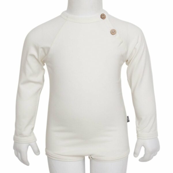 Boys body off white front | VICTOR - Off White Body m/albue lapper