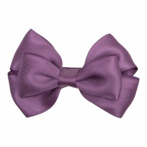 ISABELLA - 7 cm. Sløjfe - Silke Satin - Amethyst