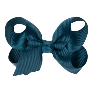 KAMILLA – 8 cm. Sløjfe - Grosgrain  - AW - Military Blå