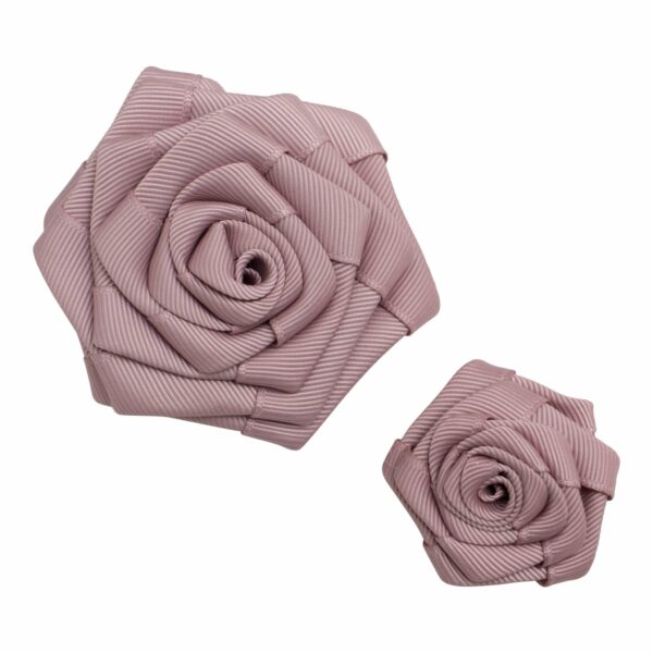 ANNABELLE - 4,5 cm. Rose - Glitter Satin - Image 2
