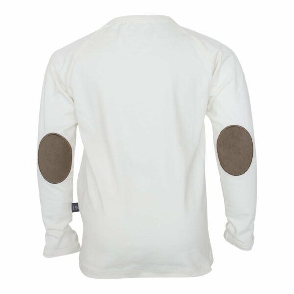 NOAH - Off White bluse m/albue lapper - Image 2