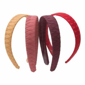 VICTORIA - Bred Flettet Hårbøjle - Grosgrain - AW