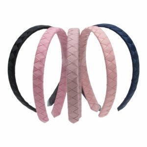 VIGGA - Smal Flettet Hårbøjle - Grosgrain