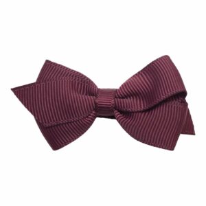 VIOLA - 6 cm. Sløjfe - Grosgrain - AW - Bordeaux