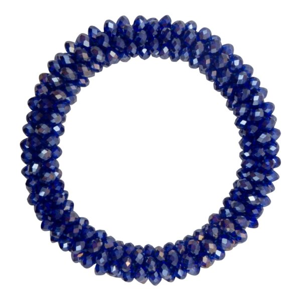 CR1 7536 Edit 1 | Konge blåt LW glitter perle armbånd