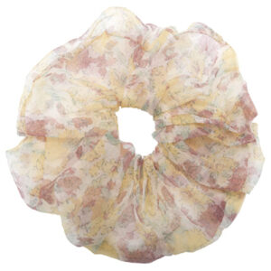 Stor organza scrunchie i lysegul