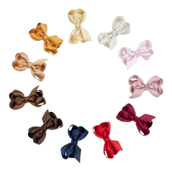 KORA - 5 cm. Sløjfe - Glitter Satin