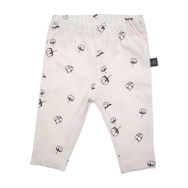 Newborn Cotton flowers Avery leggings