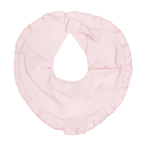 Pearl Pink Alice flæse savlesmæk med sløjfe