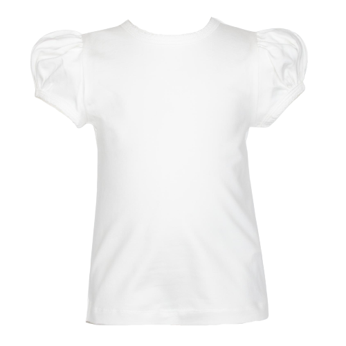 Off White Harper T-Shirt med pufærmer