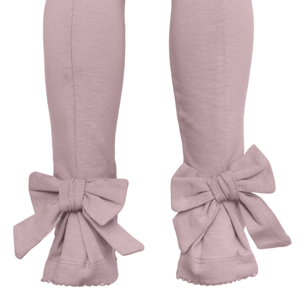 afrodite leggings antique rose 2 optimized | SS22 Antique Rose Afrodite leggings med sløjfe