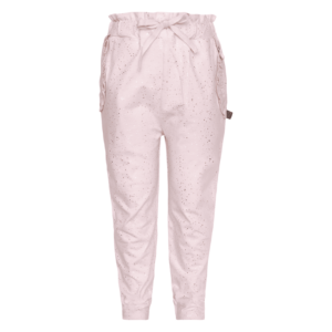 Pearl Pink Glitter Saga bukser med flæser