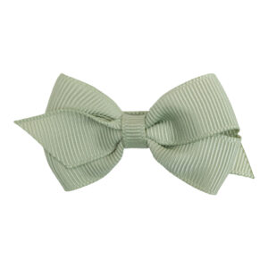 EMILY - 8 cm. Sløjfe  - Grosgrain - SS - Støvet Grøn